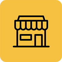 Atendimento em mais de 120 lojas